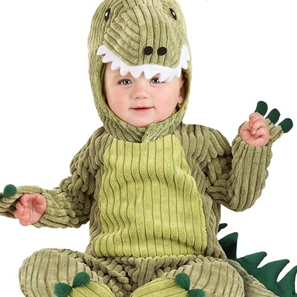 CORDUROY DINOSAUR COSTUME 0-6 months - Picture 2 of 3